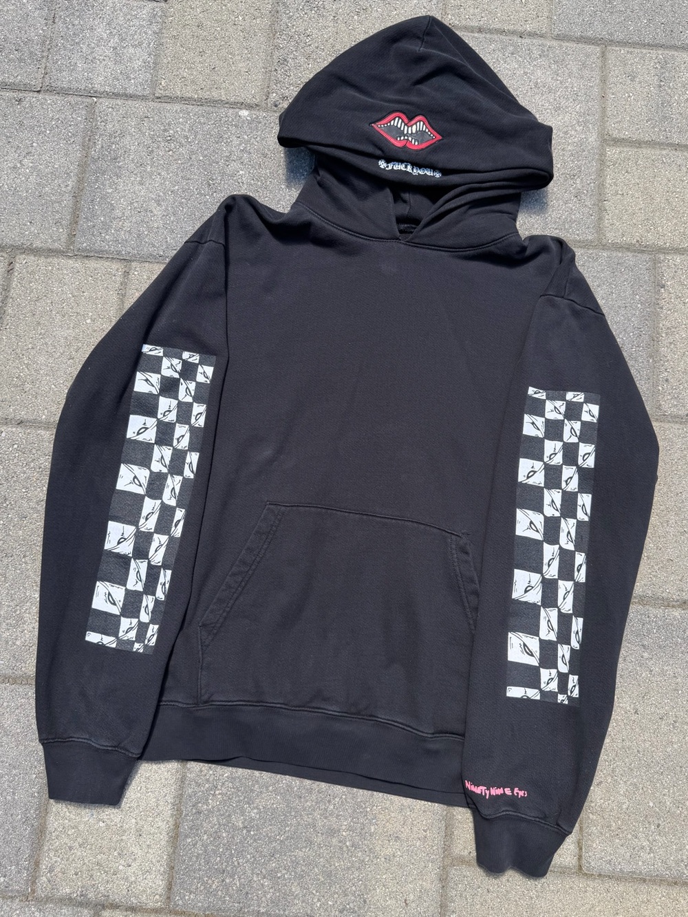 RARE Chrome Hearts Matty Boy PPO 99 Eyes Horseshoe Double Hood Chomper Hoodie